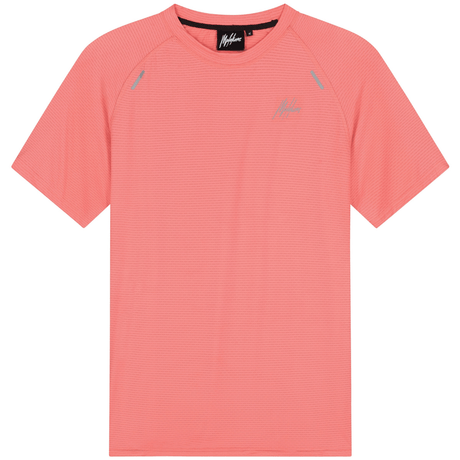 Malelions Padel Vortex T-Shirt Coral - 