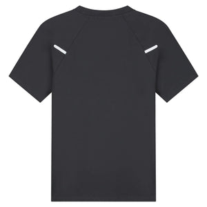 Achterzijde van het antracietkleurige Malelions Sport Counter T-shirt