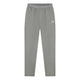 Malelions Sport running trackpants voor heren in grijs, vooraanzicht met logo