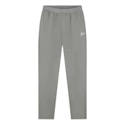 Malelions Sport running trackpants voor heren in grijs, vooraanzicht met logo