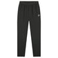 Malelions Sport running trackpants in antracietgrijs, vooraanzicht met wit logo