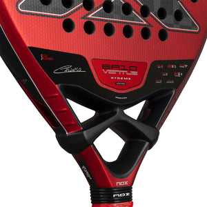 Detail van het hart van de NOX EA10 Ventus Hybrid 12K Xtreme 2026 met handtekening