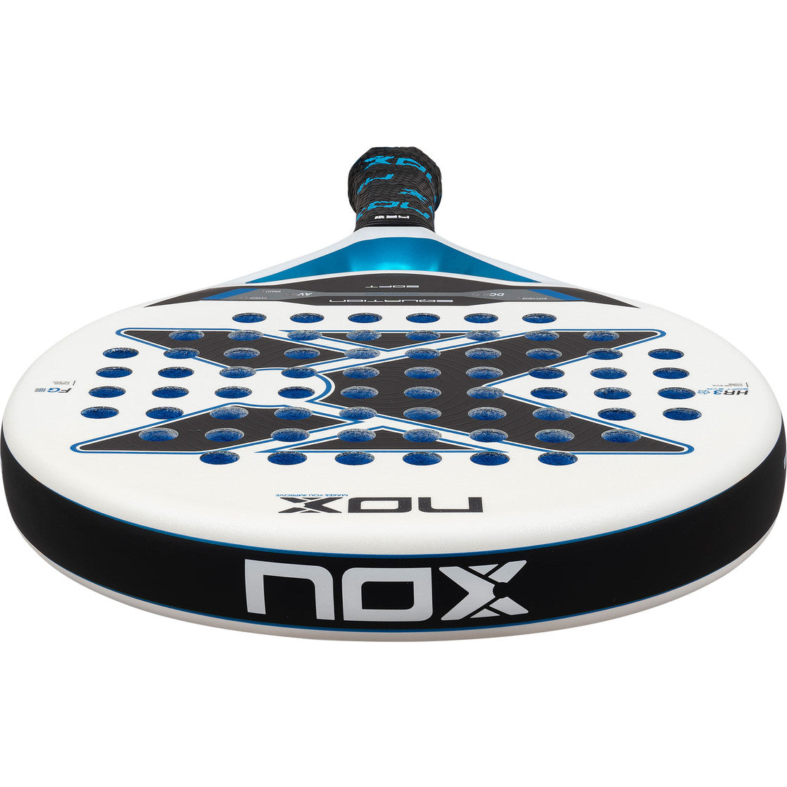 Bovenaanzicht van de NOX Equation Soft Advanced 2026 met witte framerand