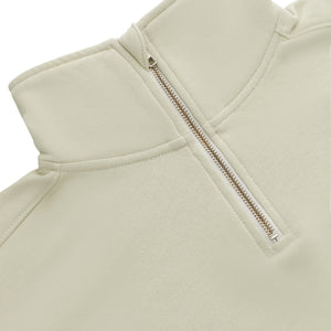 Osaka Cropped Half Zip Sweater - 