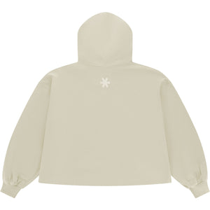 Osaka Cropped Hoodie Warm Grey - 