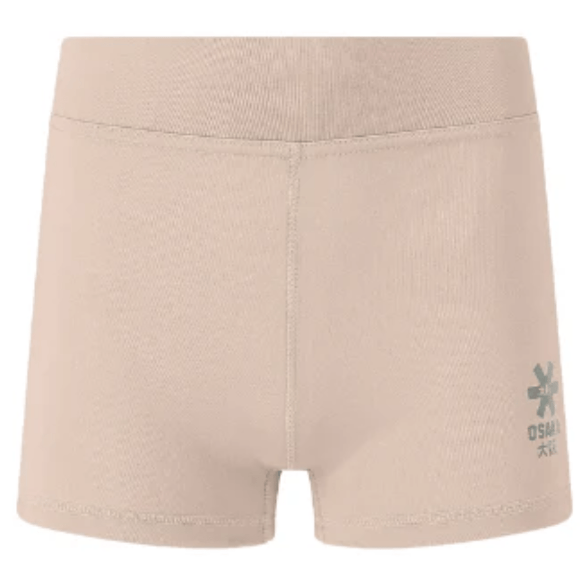 Vooraanzicht van de beige Osaka Women Tech Short Thight met strakke pasvorm