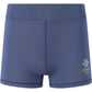 Vooraanzicht van de blauwe Osaka Women Tech Short Thight met brede tailleband