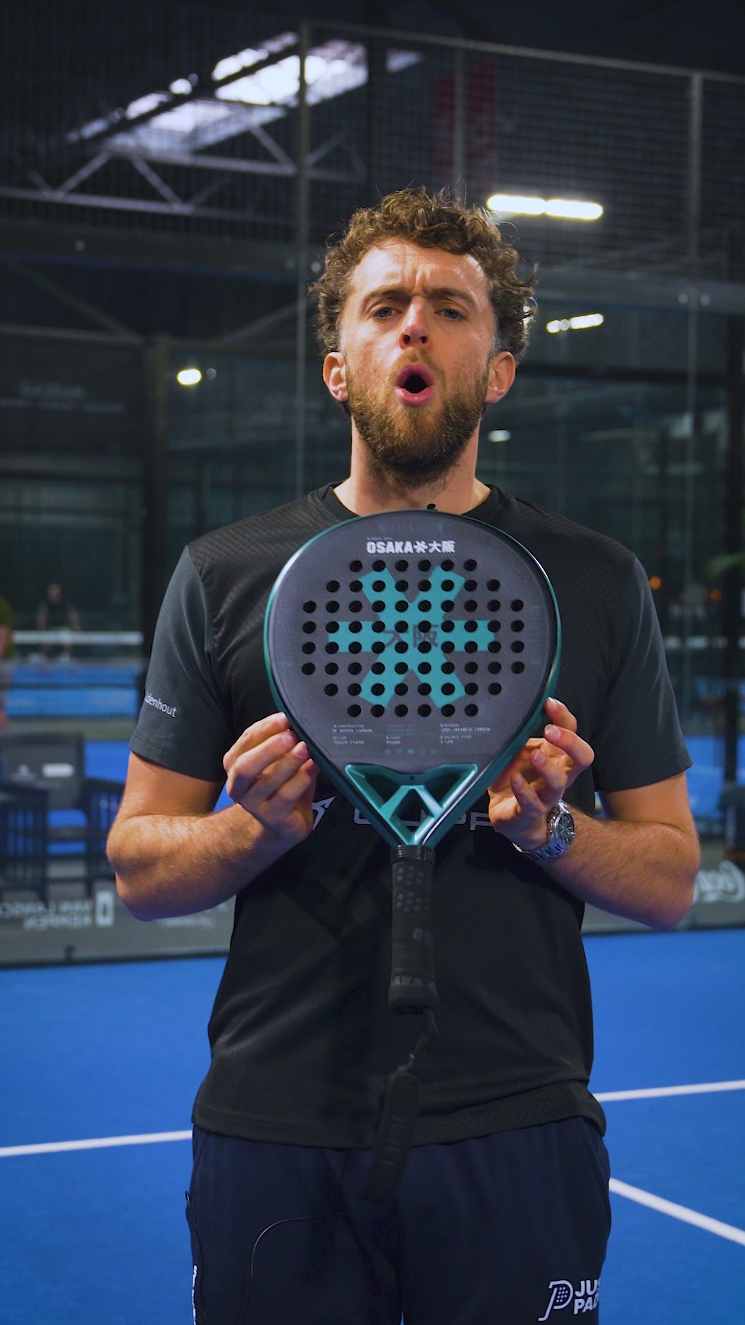 Osaka Vision Pro Control Teal - Padelracket - Justpadel.com