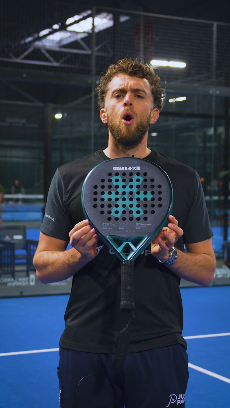 Osaka Vision Pro Control Teal - Padelracket - Justpadel.com