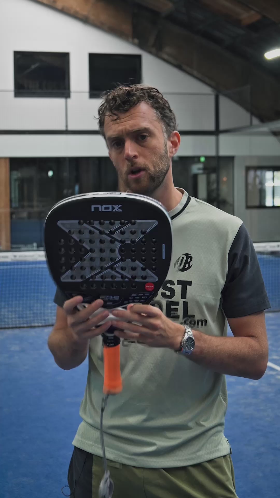 NOX At10 Genius Attack 18K 2026 | Padel Racket | Justpadel.com