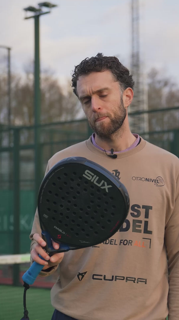 Productvideo van het Siux Diablo Pro 26 padelracket