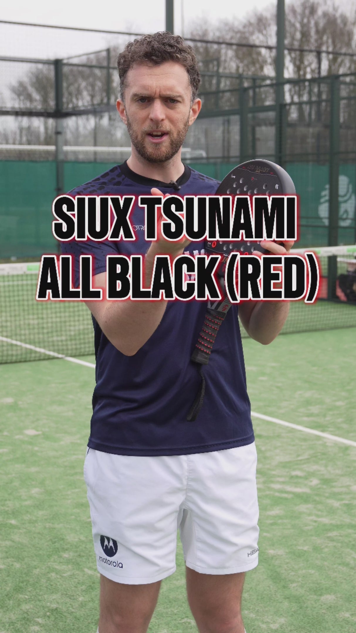 Siux Tsunami All Black Red