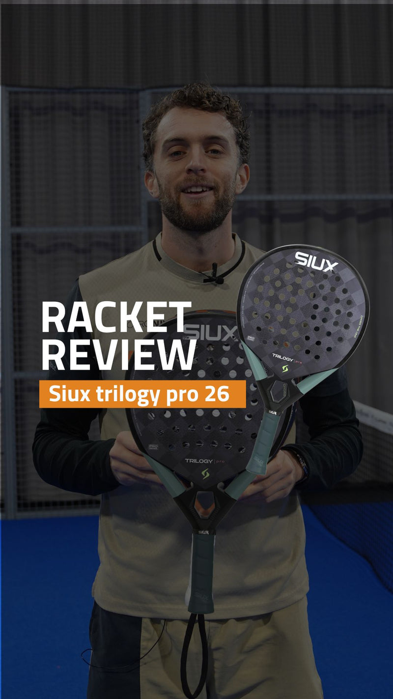 Productvideo van het Siux Trilogy Pro 26 padelracket