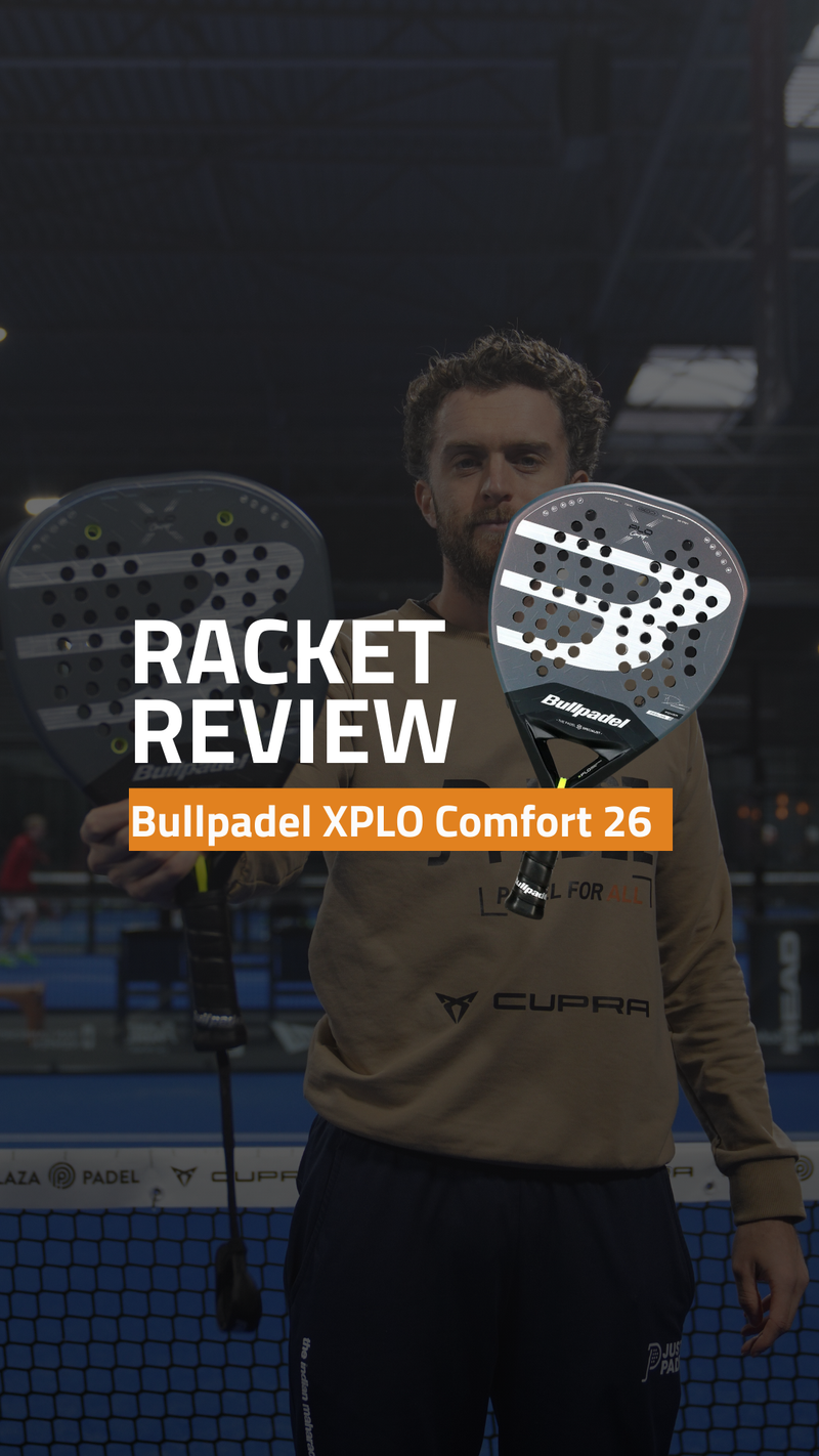 Bullpadel XPLO Comfort 26 - Padelracket - Justpadel.com