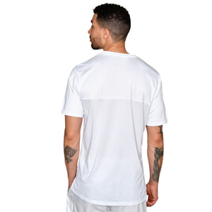 RS Performance T-Shirt White, achterzijde met mesh-paneel onderin de rug
