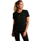 Zwart RS Women Paris Relaxed T-shirt voor dames met zwarte legging