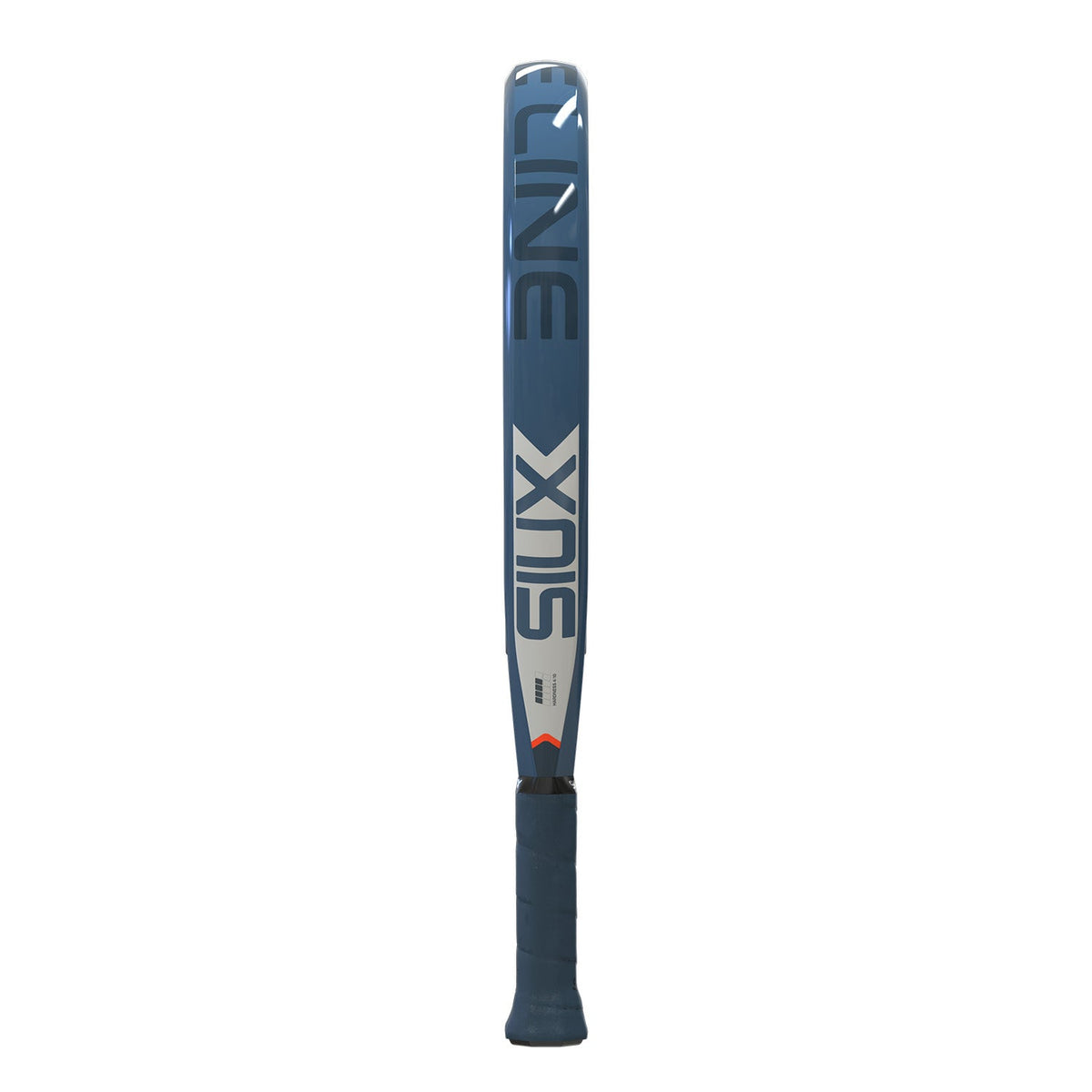 Zijaanzicht van het Siux Astra Hybrid 26 over de volle lengte met donkerblauw frame