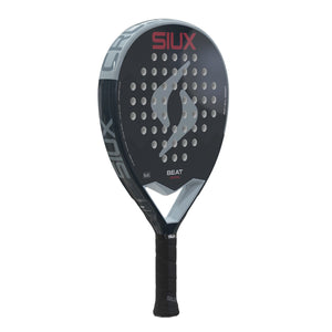 Siux Beat Control 3 26 padelracket licht gedraaid, zwart blad met witte driehoek