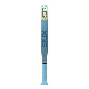 Zijaanzicht van het Siux Beat Hybrid Air 3 26 over de volle lengte met blauw frame