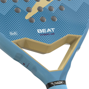 Detail van het hart van het Siux Beat Hybrid Air 3 26 met de opdruk BEAT HYBRID AIR