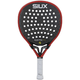Siux Electra Pro 26 padelracket in de rode uitvoering, vooraanzicht met witte grip