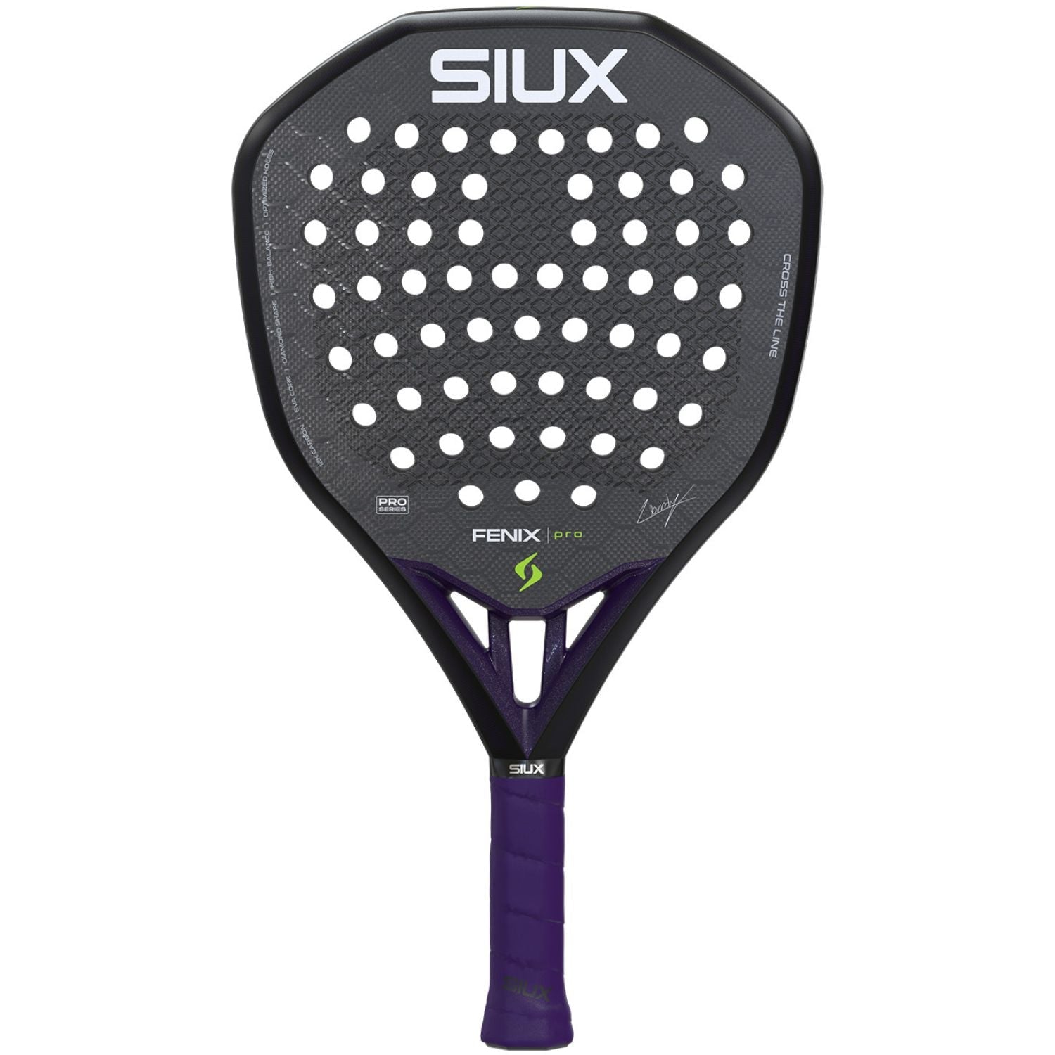 Siux Fenix Pro 26 Black | Padel Racket | Justpadel.com - Justpadel.com