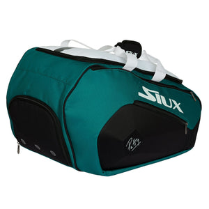 Siux Trilogy Patty padeltas van opzij met zwart zijvak en wit Siux logo