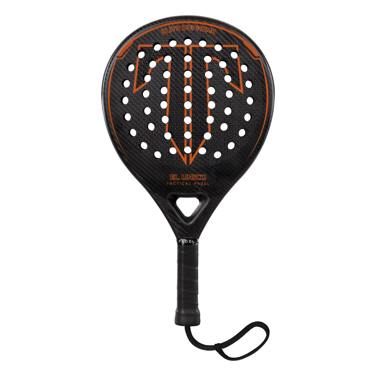 Tactical El Único Orange padelracket - vooraanzicht