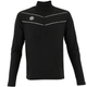 The Indian Maharadja Baroda Chevron Half Zip Sweater Black - 
