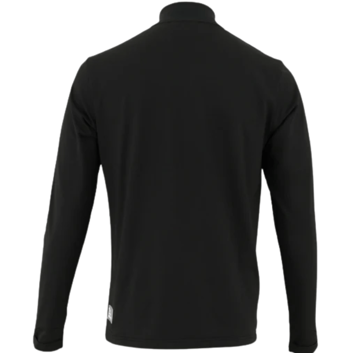 The Indian Maharadja Baroda Chevron Half Zip Sweater Black - 