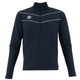 The Indian Maharadja Baroda Chevron Half Zip Sweater Navy - 