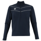 The Indian Maharadja Baroda Chevron Half Zip Sweater Navy - 