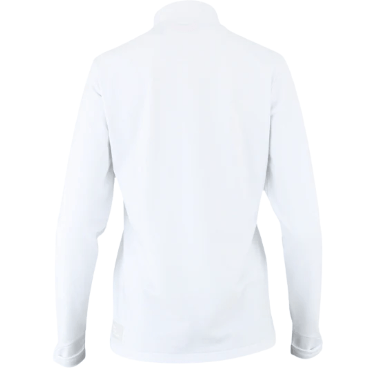 The Indian Maharadja Baroda Chevron Half Zip Sweater W White - 