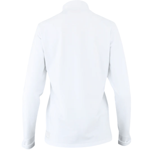 The Indian Maharadja Baroda Chevron Half Zip Sweater W White - 