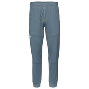 Pantalón cargo «The Indian Maharadja» en gris brumoso, vista frontal con cordón en la cintura