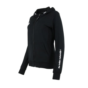 The Indian Maharadja Kadiri Women Hooded Jacket Black - 