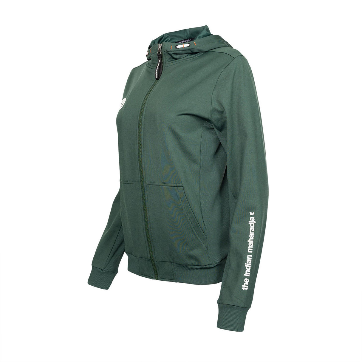 The Indian Maharadja Kadiri Women Hooded Jacket Green - 