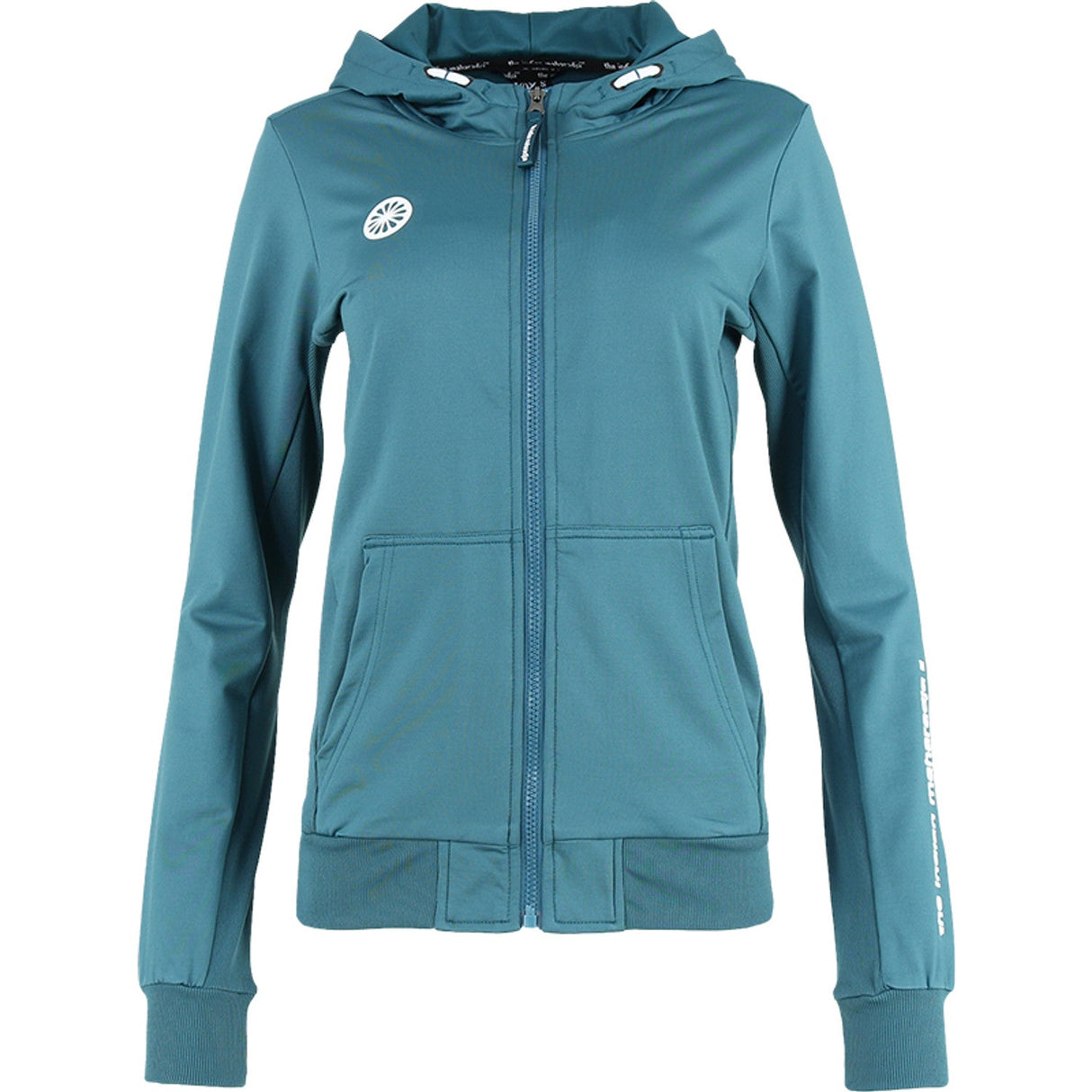 The Indian Maharadja Kadiri Women Hooded Jacket Teal - 