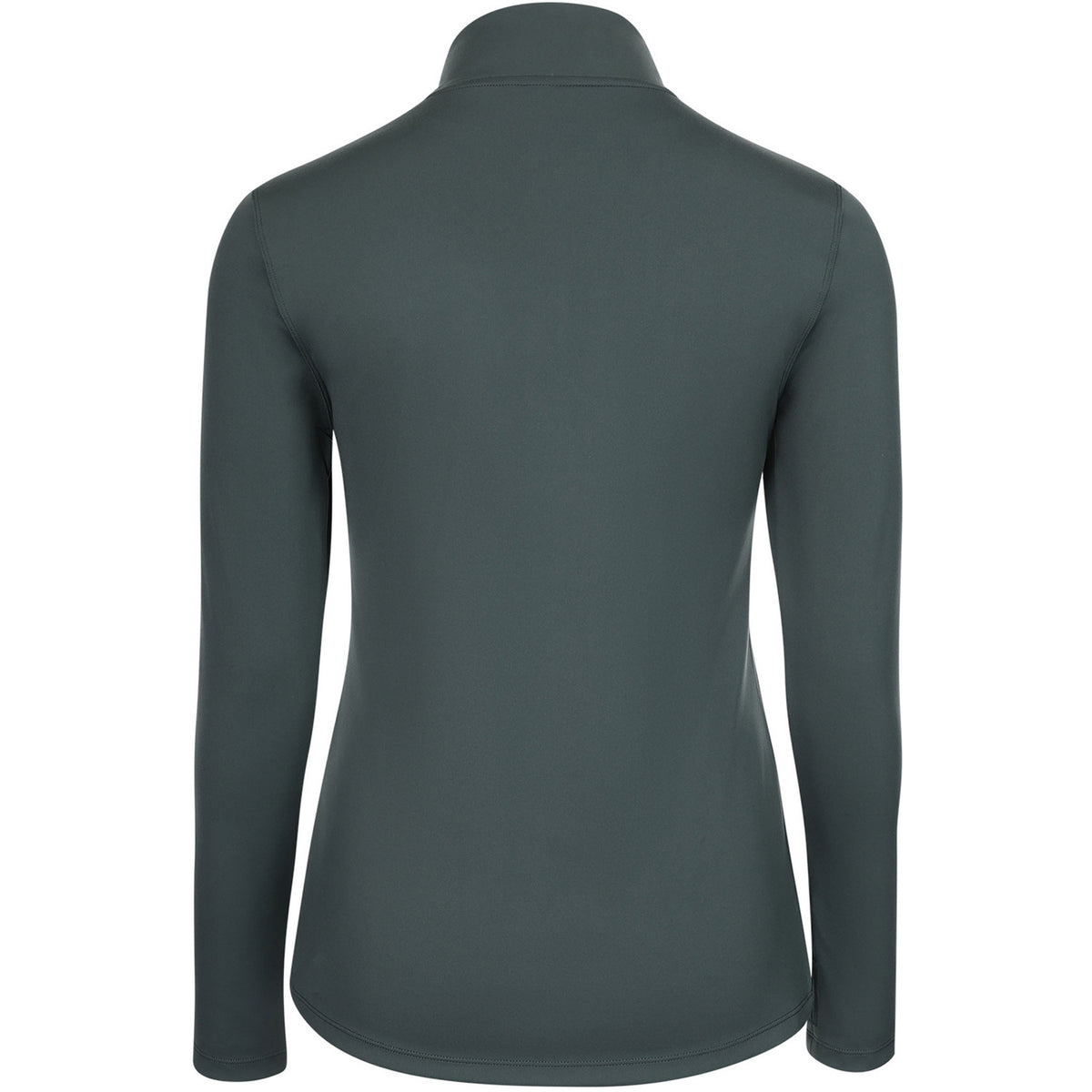 Achterzijde van de grijsgroene Indian Maharadja Performance halfzip
