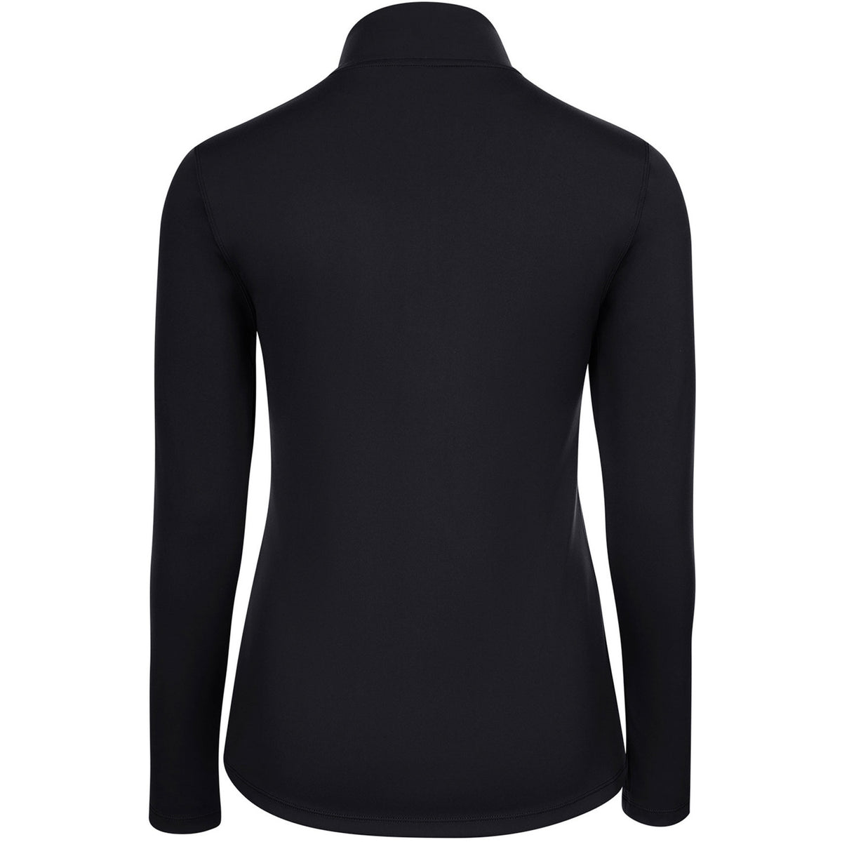Achterzijde van de zwarte Indian Maharadja Performance halfzip