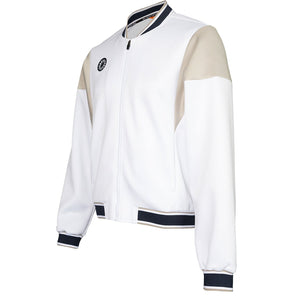 The Indian Maharadja Pique Bomber Jacket White - 