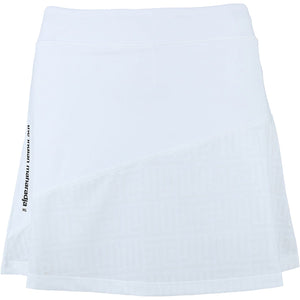The Indian Maharadja Skirt Kadiri Jacquard White - 