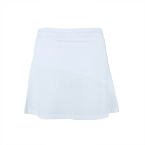 The Indian Maharadja Skirt Kadiri Jacquard White - 