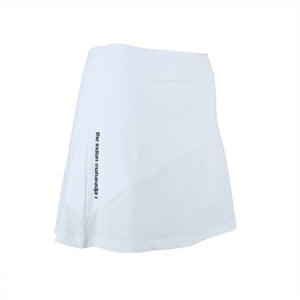 The Indian Maharadja Skirt Kadiri Jacquard White - 