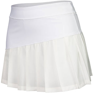 The Indian Maharadja Skirt Pleated White - 