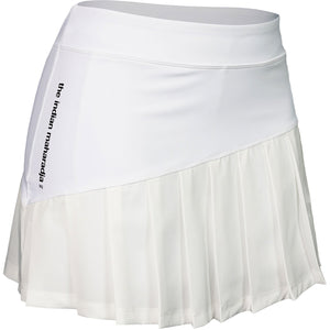 The Indian Maharadja Skirt Pleated White - 