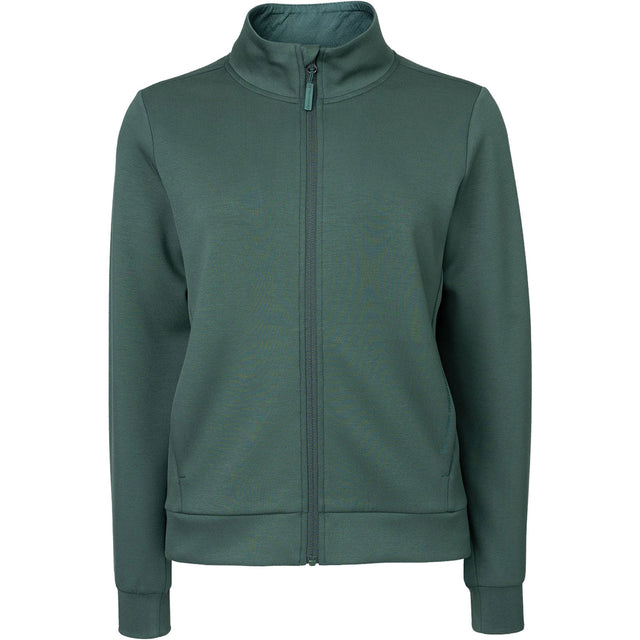 Indian Maharadja Soft Supreme vest voor dames in donkergroen, vooraanzicht