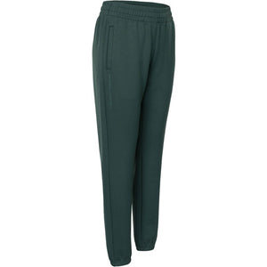 Donkergroene Indian Maharadja Soft Supreme broek schuin met steekzak