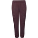 Indian Maharadja Soft Supreme joggingbroek in bordeauxrood, vooraanzicht