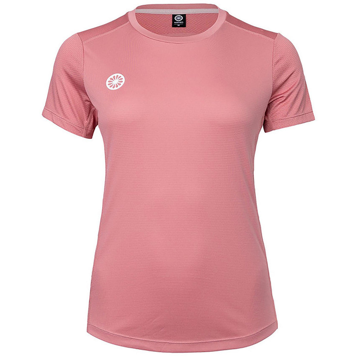 Indian Maharadja Agility T-shirt voor dames in roze, vooraanzicht met ronde hals